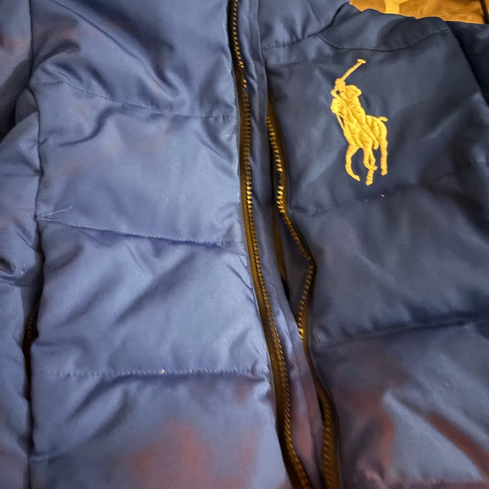 Polo blue jacket small